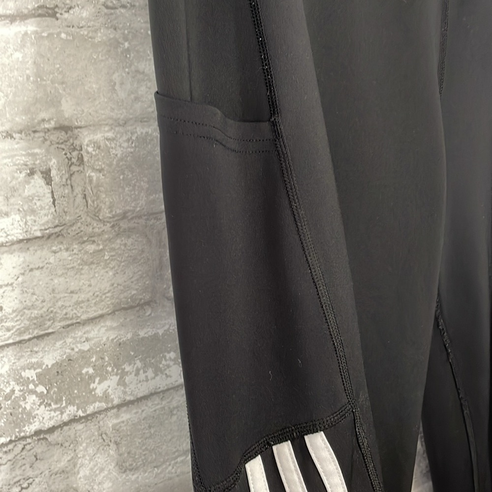 Adidas Aeroready Black Legging Side Pockets - Picture 3 of 8